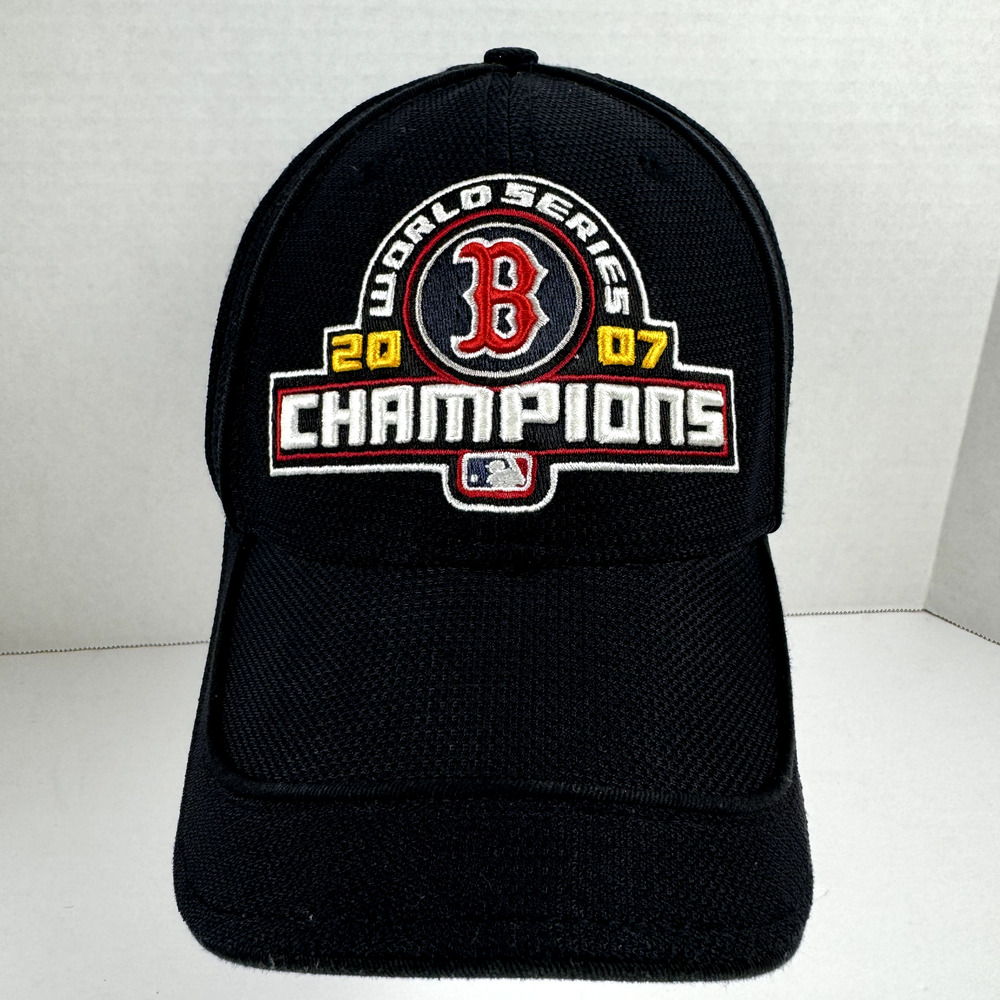 VTG Boston Red Sox 2007 World Series Champions MensNew Era Flex Fit Hat One Size